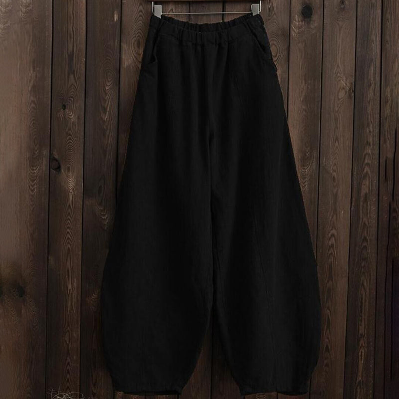 Pantalón de Algodón y Lino