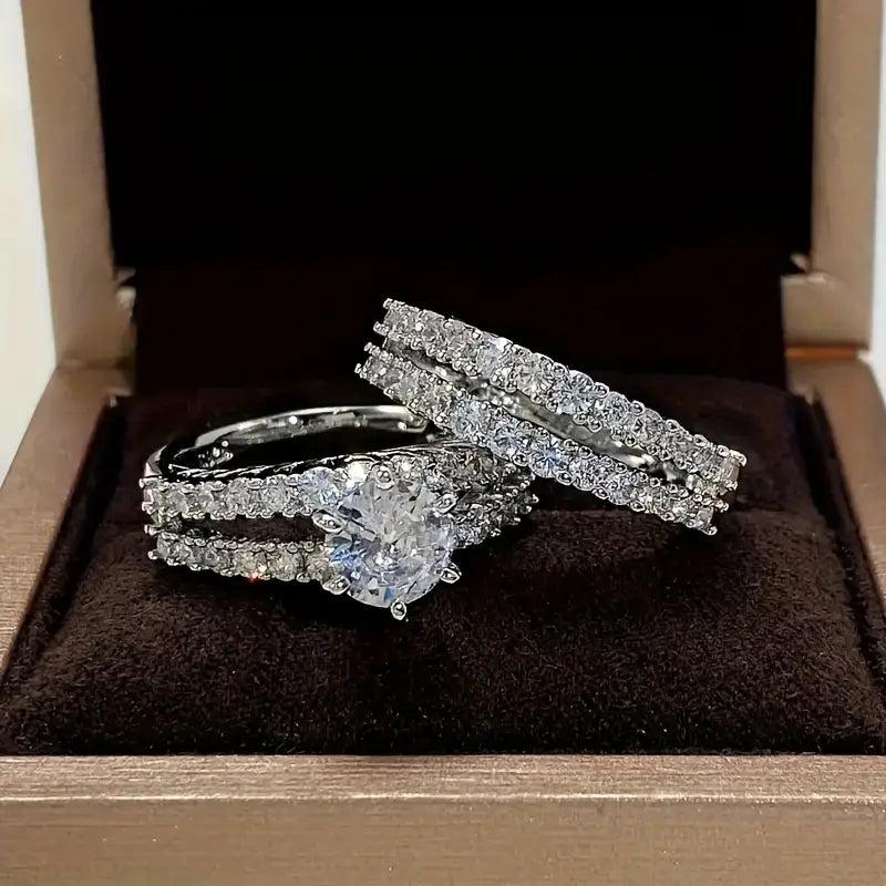Set de Anillos Eternal Radiance