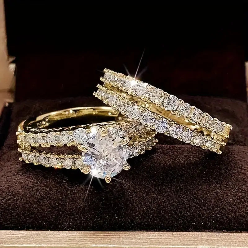 Set de Anillos Eternal Radiance