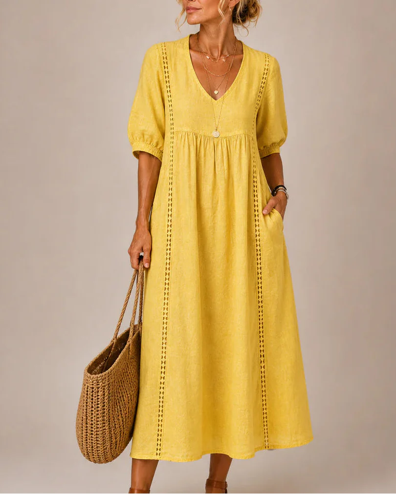 Vestido midi de verano