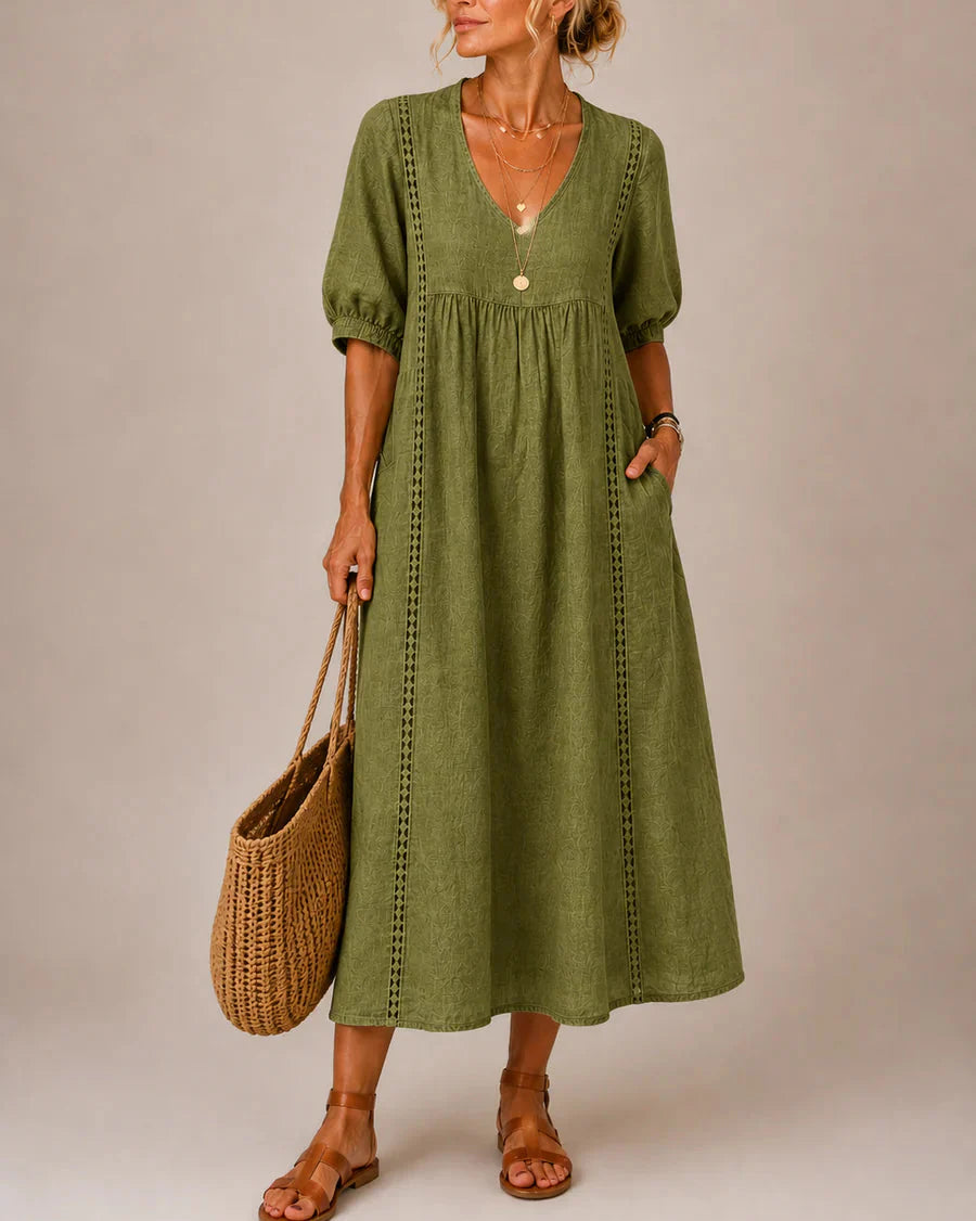 Vestido midi de verano