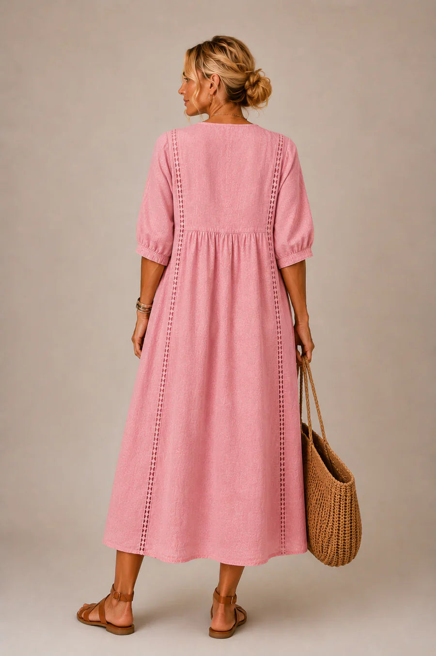 Vestido midi de verano