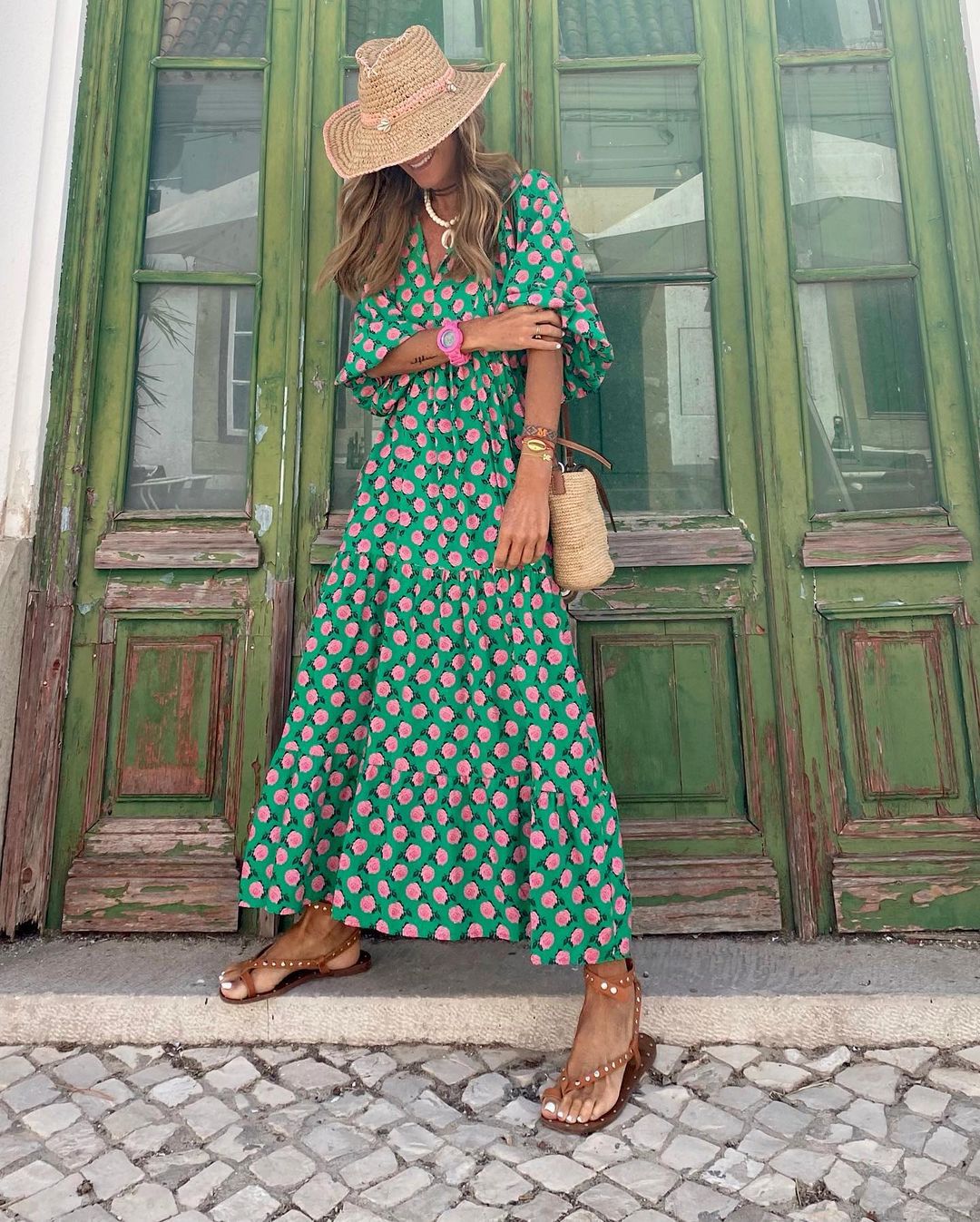 Vestido largo boho