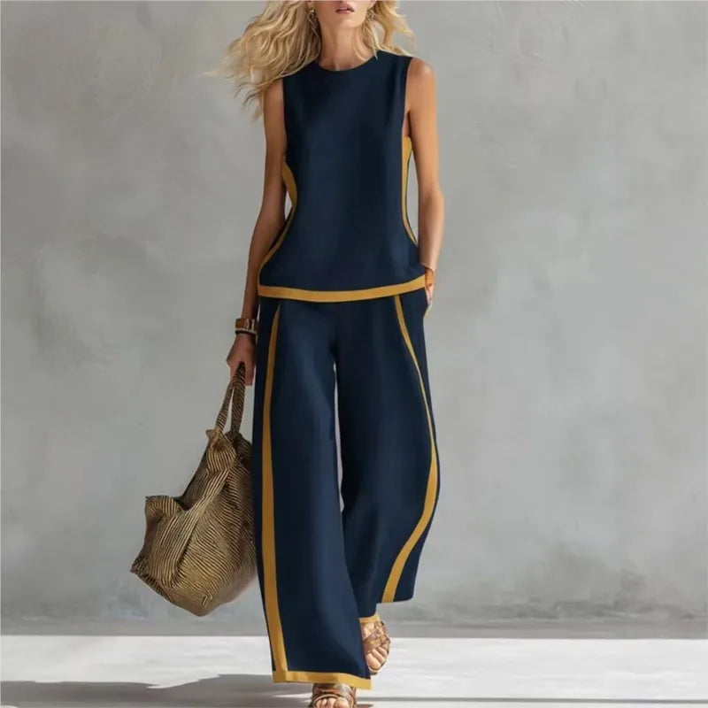 Conjunto Casual Chic de Dos Piezas