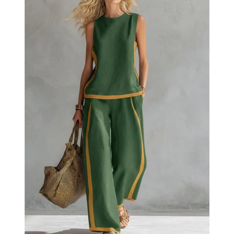 Conjunto Casual Chic de Dos Piezas