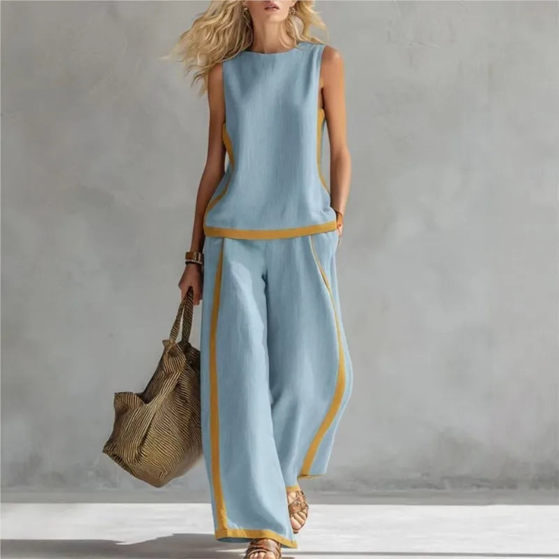 Conjunto Casual Chic de Dos Piezas