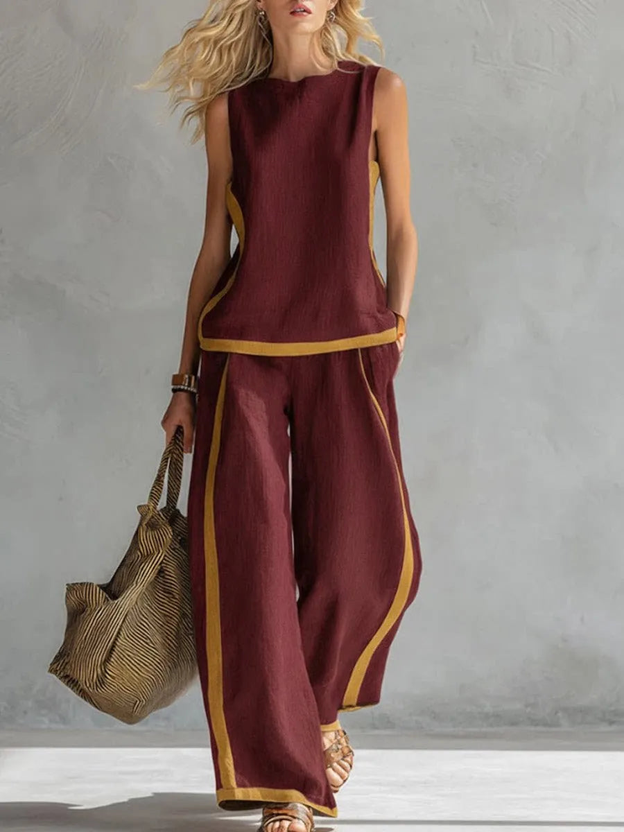 Conjunto Casual Chic de Dos Piezas
