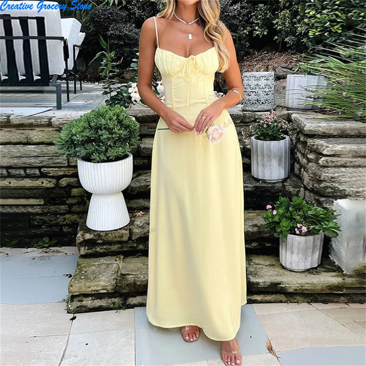 Vestido Largo de Verano para Mujer.