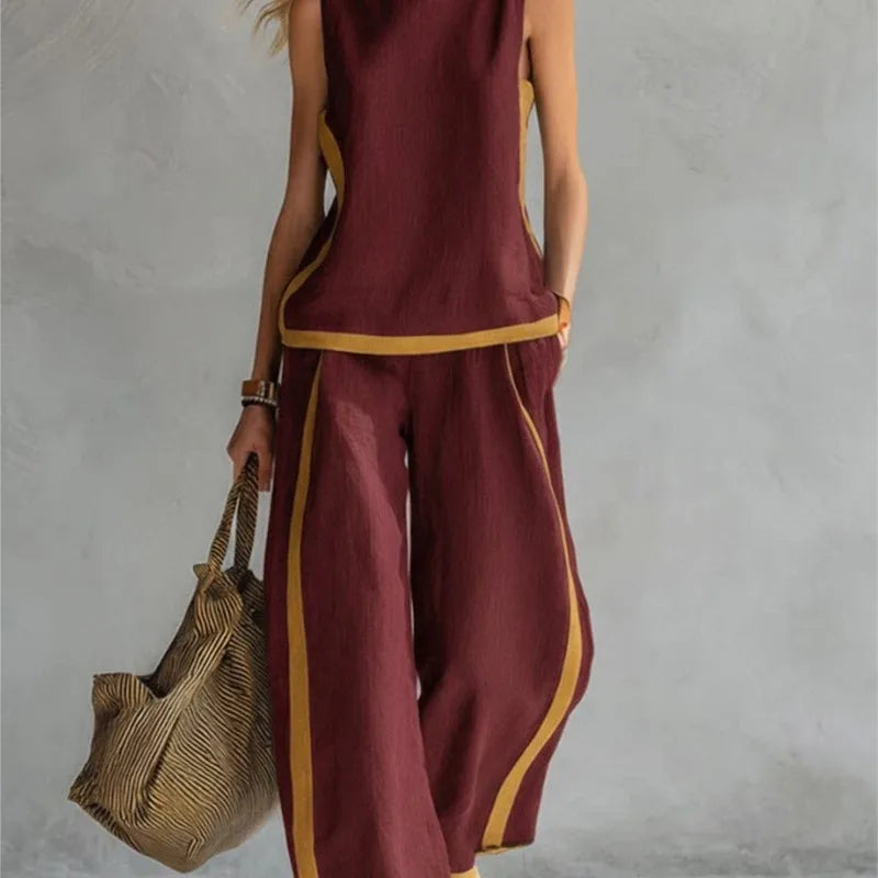 Conjunto Casual Chic de Dos Piezas