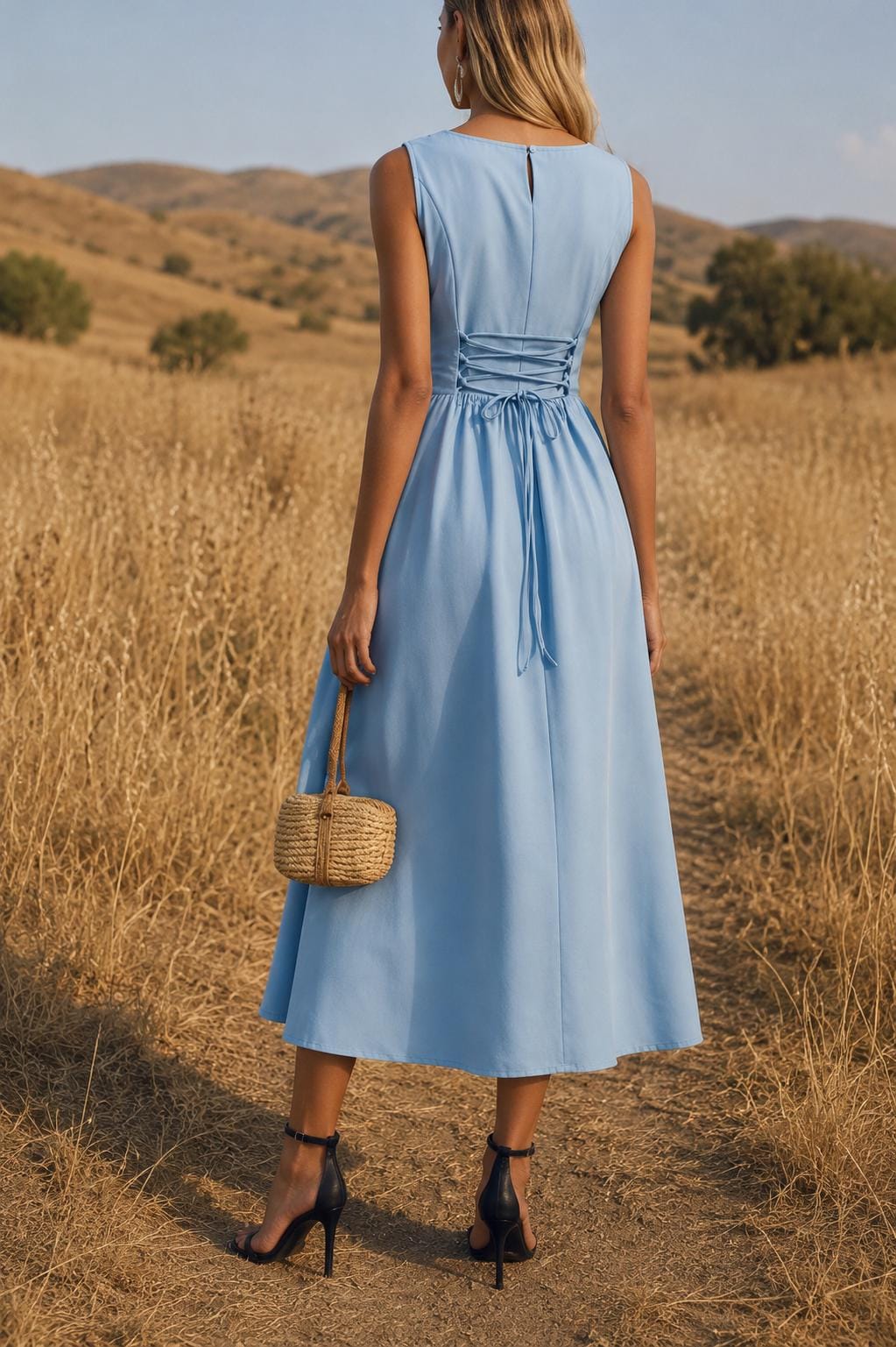 Vestido Verano Fluido y Asimétrico