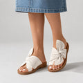 Sandalias de verano con lazo