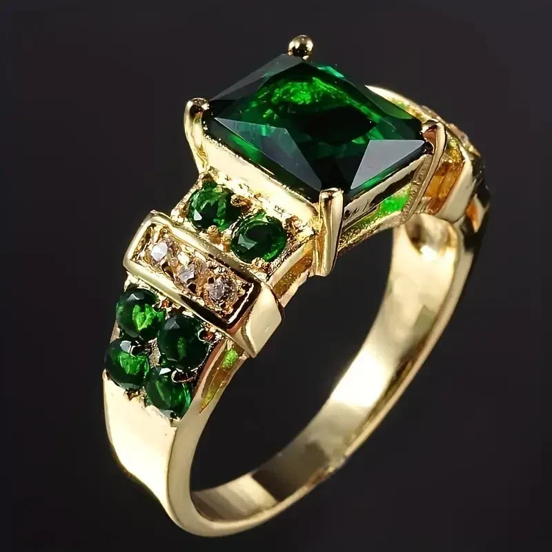 Anillo Esmeralda Exquisita